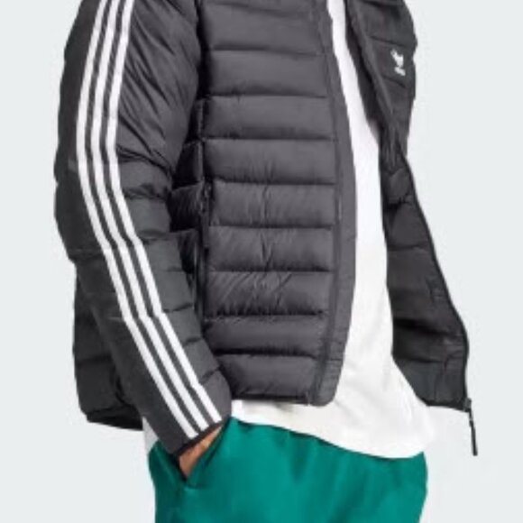 Adidas Padded Stand-Up Collar Puffer Jacket | Black| 30% Off - Picture 3 of 3